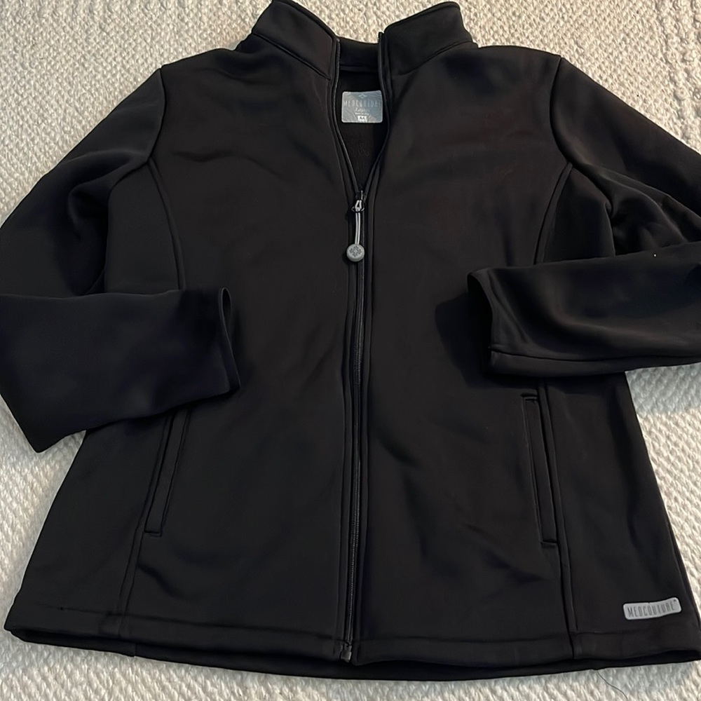 Women’s Black Full-Zip Jacket